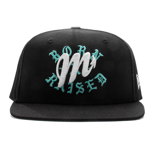 New Era x Born x Raised 59FIFTY LMB Diablos Rojos del México Layered Logo - Black