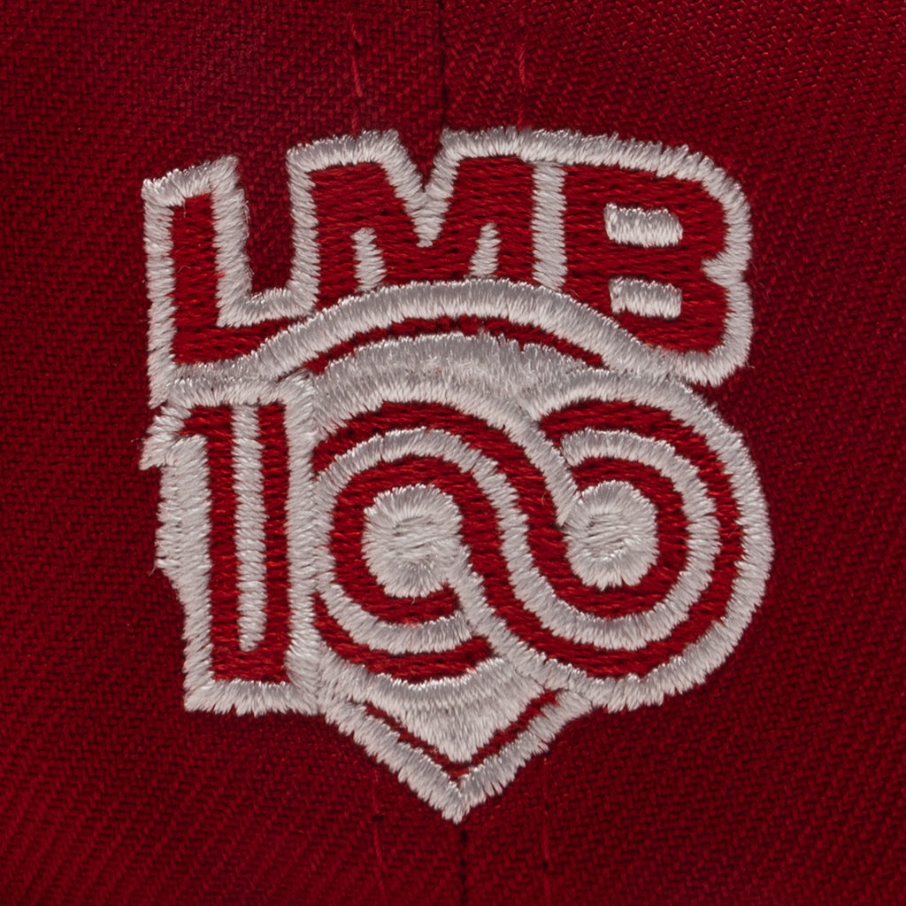 New Era x Born x Raised 59FIFTY LMB Diablos Rojos del México Layered Logo - Scarlet