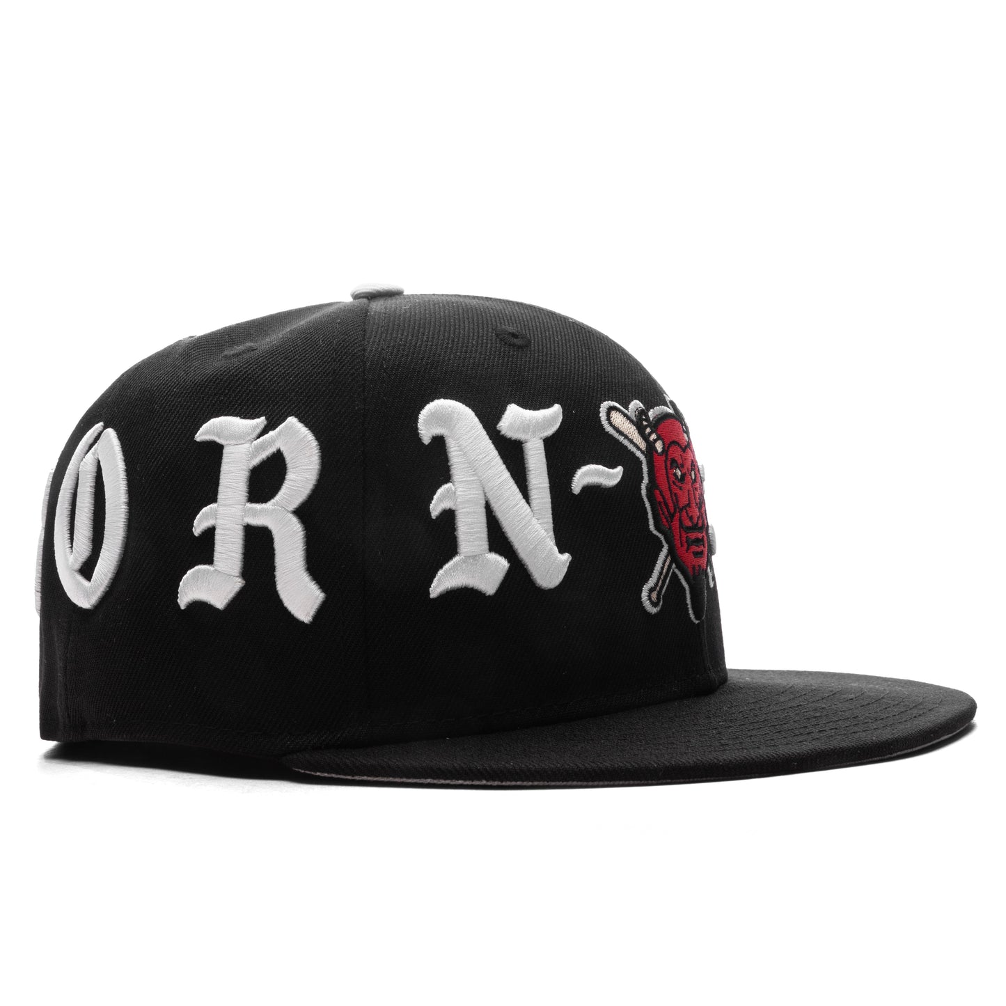 New Era x Born x Raised 59FIFTY LMB Diablos Rojos del México All-Over Logo - Black