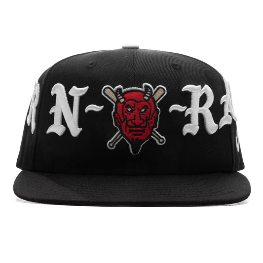 New Era x Born x Raised 59FIFTY LMB Diablos Rojos del México All-Over Logo - Black