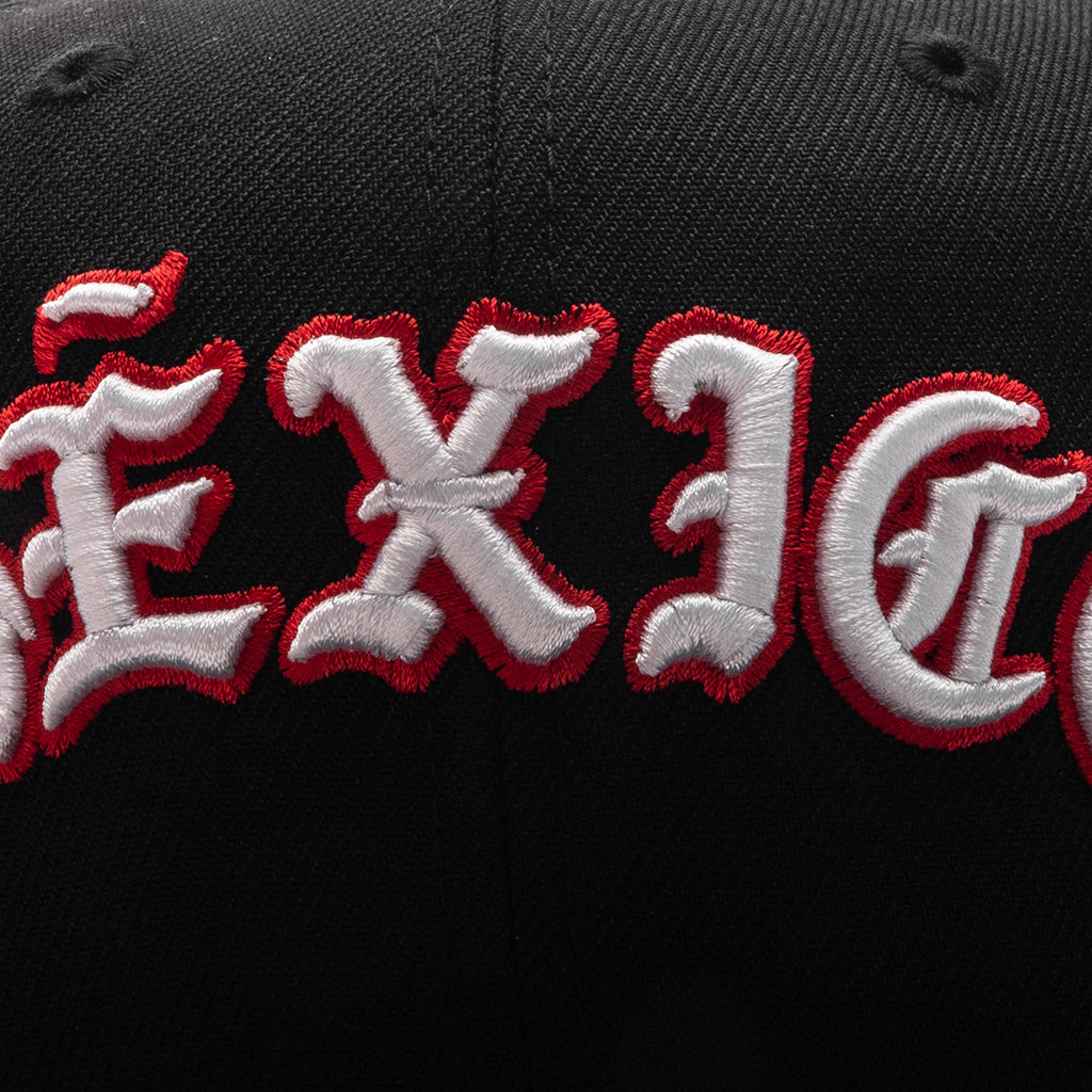 New Era x Born x Raised 59FIFTY LMB Diablos Rojos del México Wordmark - Black