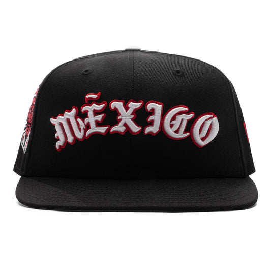 New Era x Born x Raised 59FIFTY LMB Diablos Rojos del México Wordmark - Black