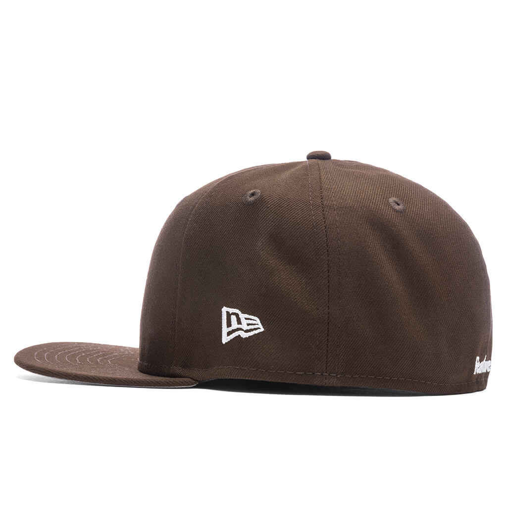 Feature x New Era 59FIFTY Traditional F - Walnut
