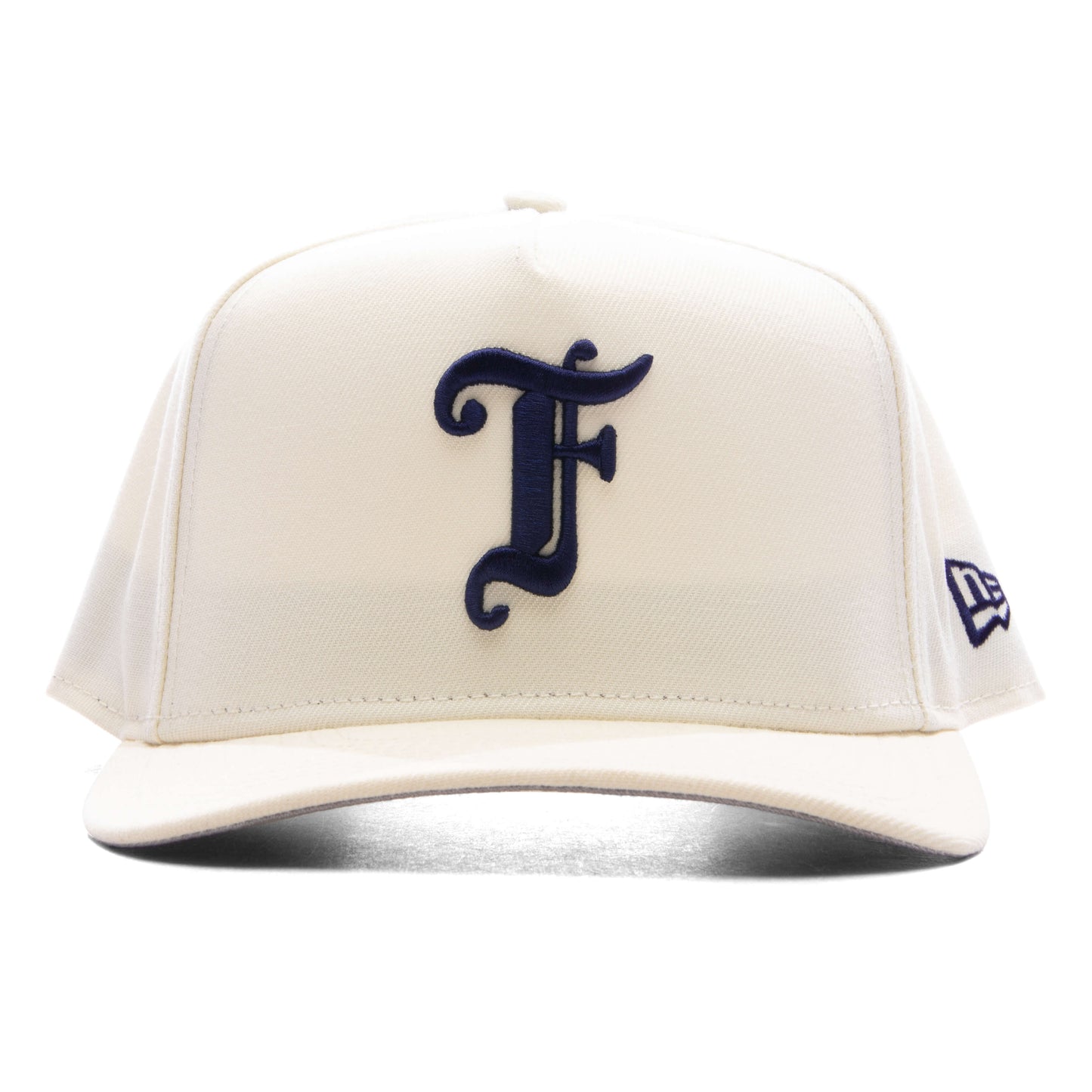 Feature x New Era 9FIFTY Curved A-Frame Old English F Snapback - Chrome