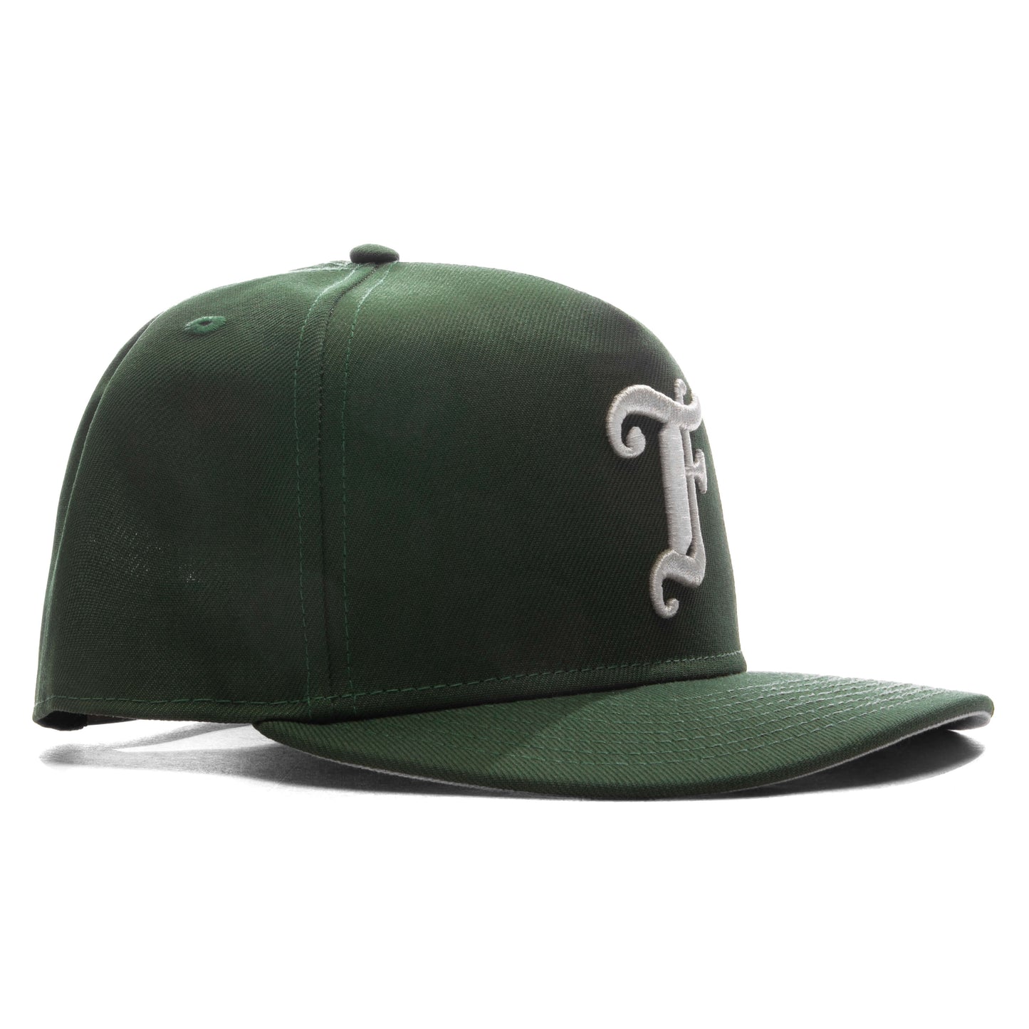 Feature x New Era 9FIFTY Curved A-Frame Old English F Snapback - Rifle Green
