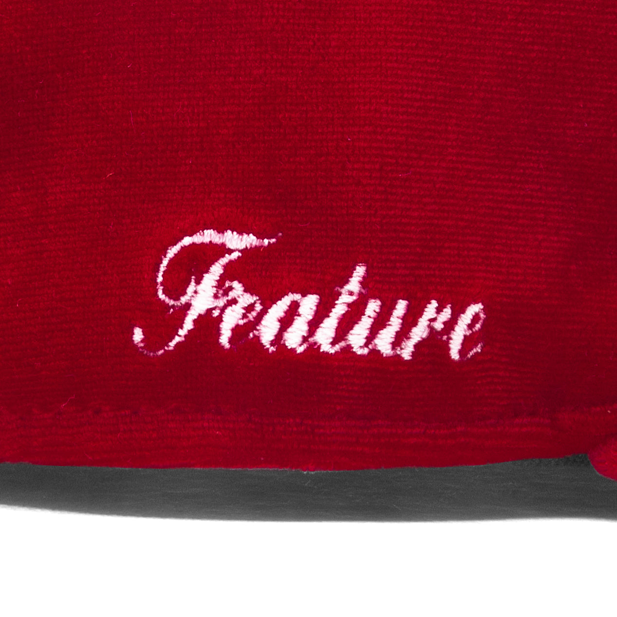 New Era x Feature Velour Snapback - Scarlet