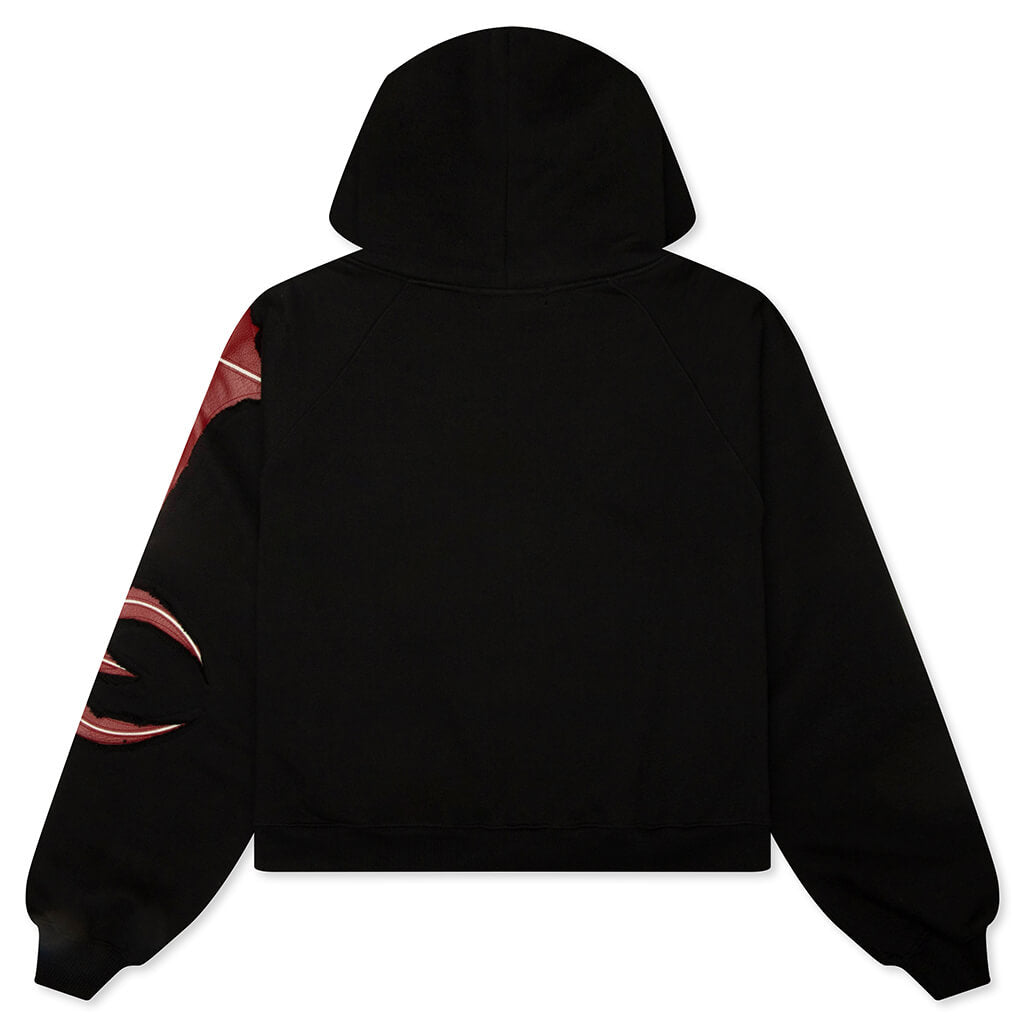 New Rock Zip-Up Hoodie - Black