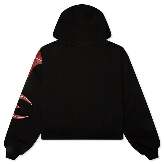 New Rock Zip-Up Hoodie - Black
