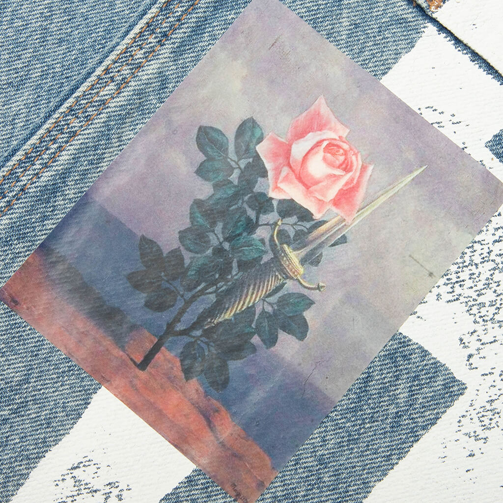 Nice Things Double Knee Jeans - Blue