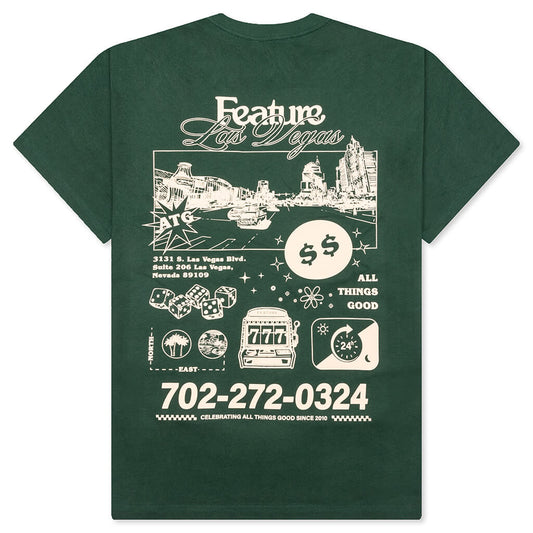 Nightlife Ad Tee - Dark Green