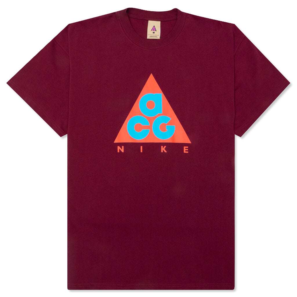 ACG Graphic T-Shirt - Dark Beetroot/Habanero Red