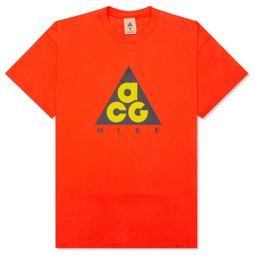 ACG Graphic T-Shirt - Habanero Red/Black