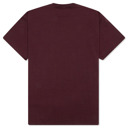 ACG NRG Ember S/S Tee - Deep Burgundy/Team Orange