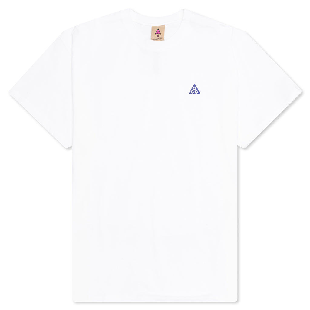 ACG NRG Ember S/S Tee - White/Deep Royal Blue