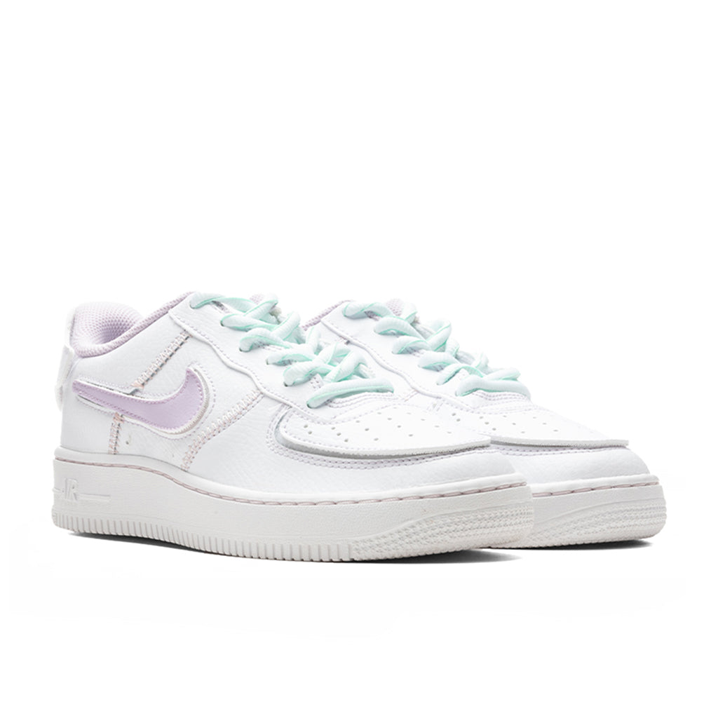 Air Force 1/1 (GS) - White/Doll/Mint Foam