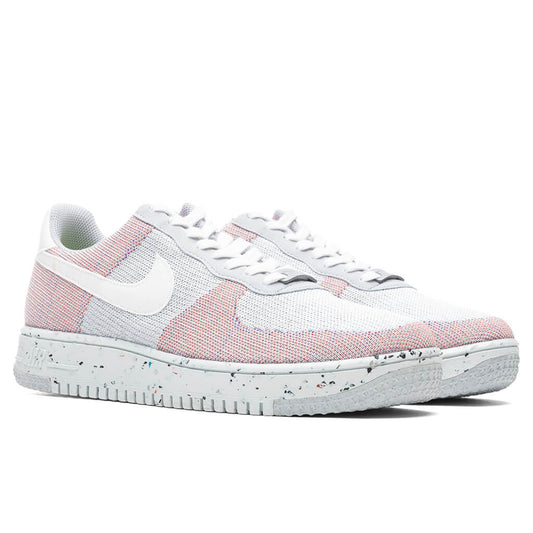 Air Force 1 Crater Flyknit - Wolf Grey/White