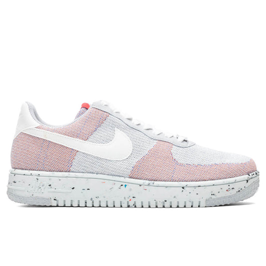 Air Force 1 Crater Flyknit - Wolf Grey/White