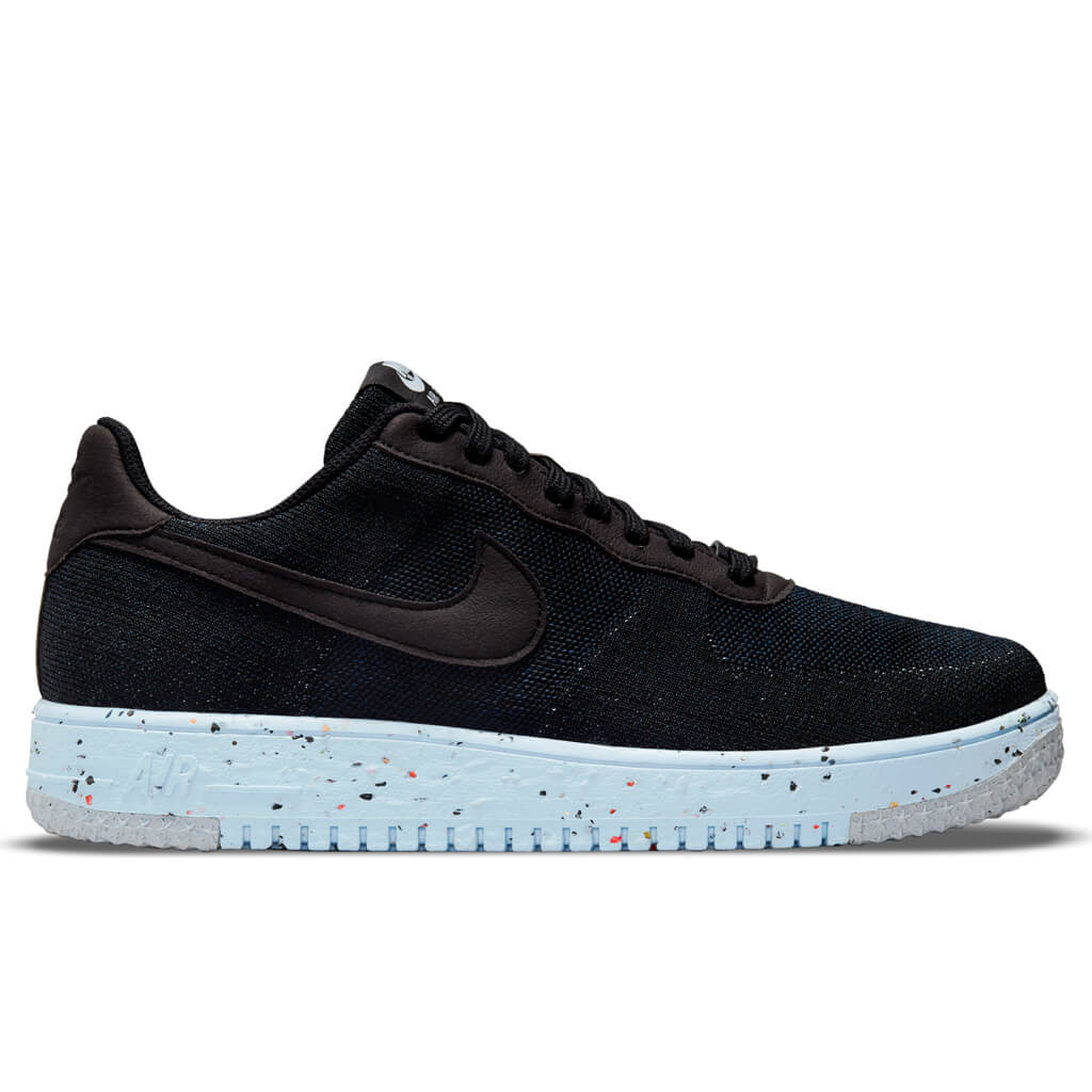 Air Force 1 Crater Flyknit - Black/Chambray Blue