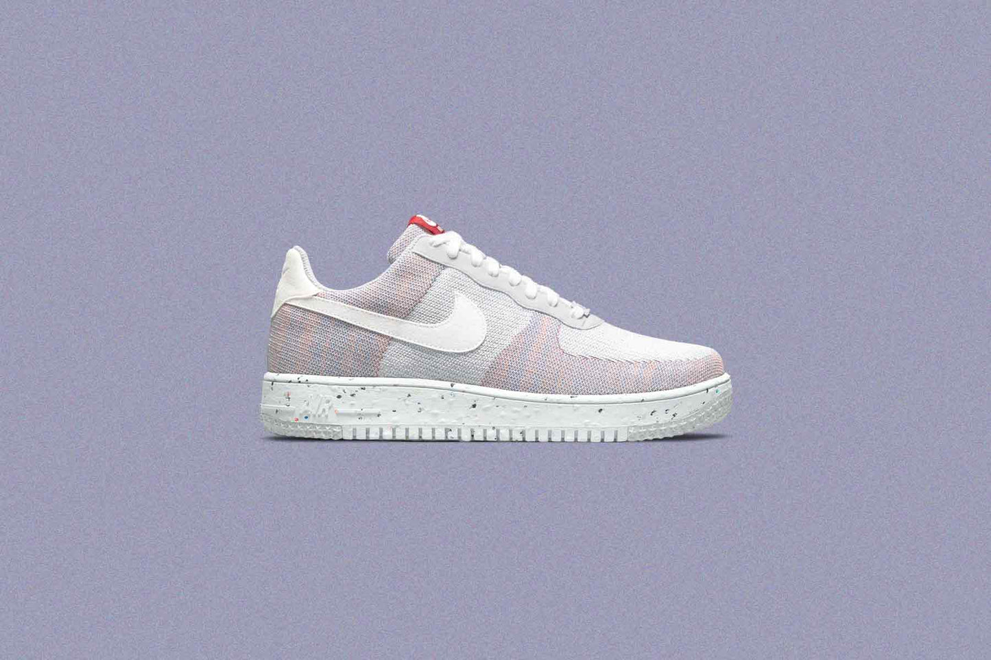 Air Force 1 Crater Flyknit - Wolf Grey/White