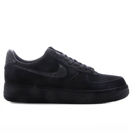 Nike x Ja Morant Air Force 1 Luxe Swarovski - Black/Metallic Silver/Cobalt Bliss