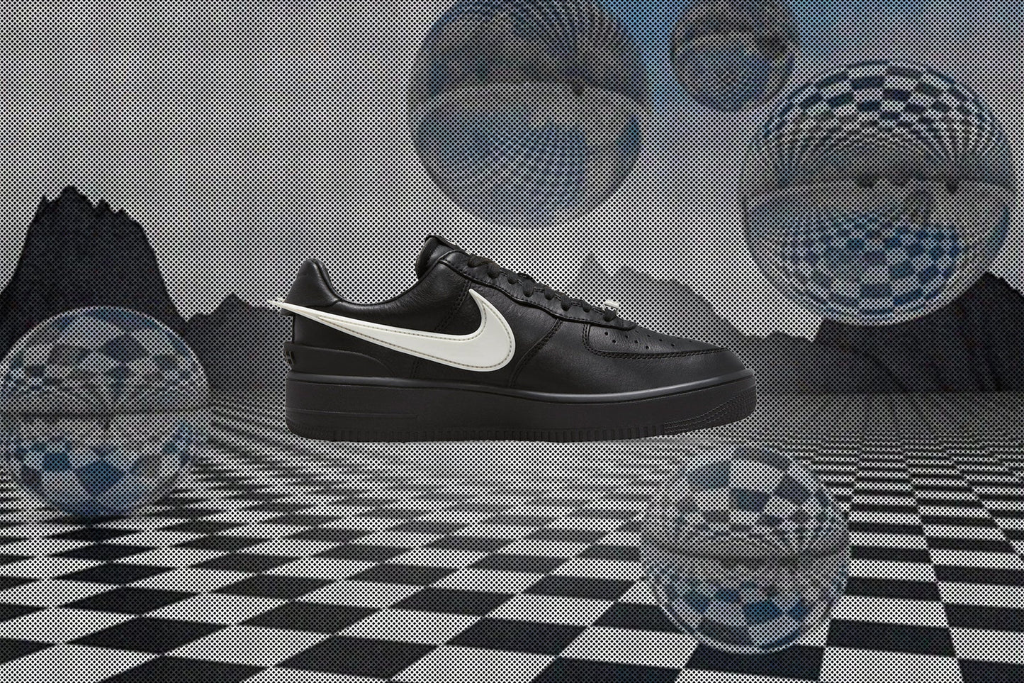 Air Force 1 Low x - Black/Phantom/Black