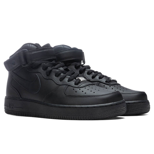 Air Force 1 Mid '07 - Black/Black