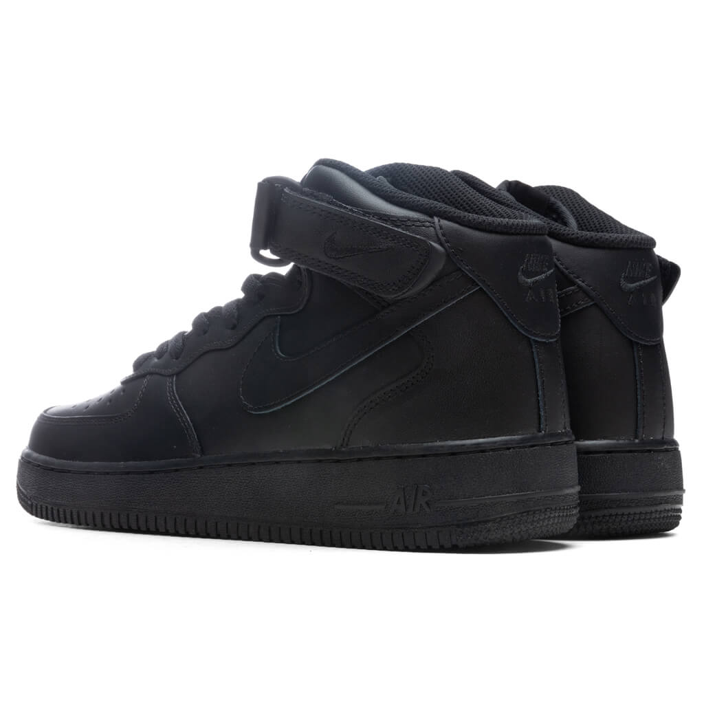 Air Force 1 Mid '07 - Black/Black