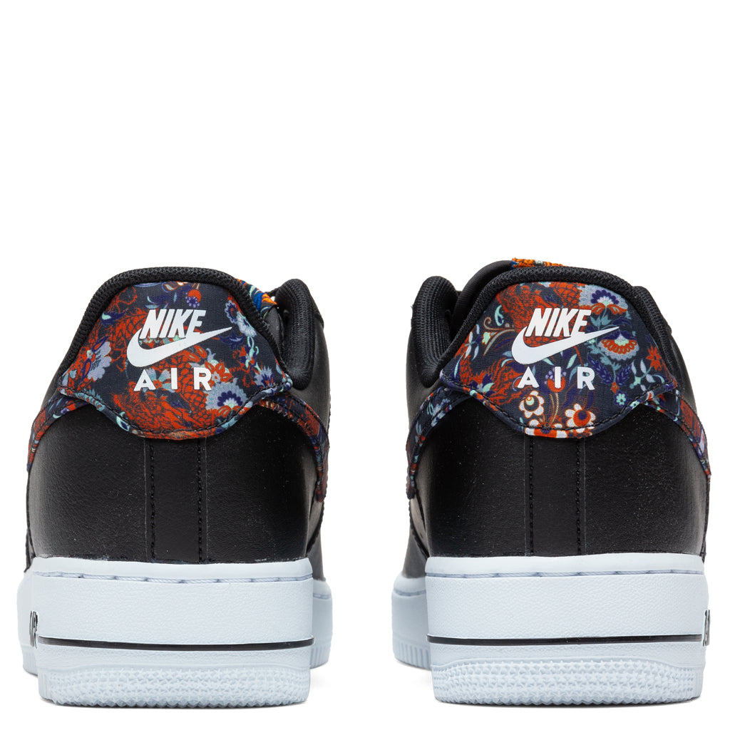 Air Force 1 '07 "Fabric Swoosh" - Black/White