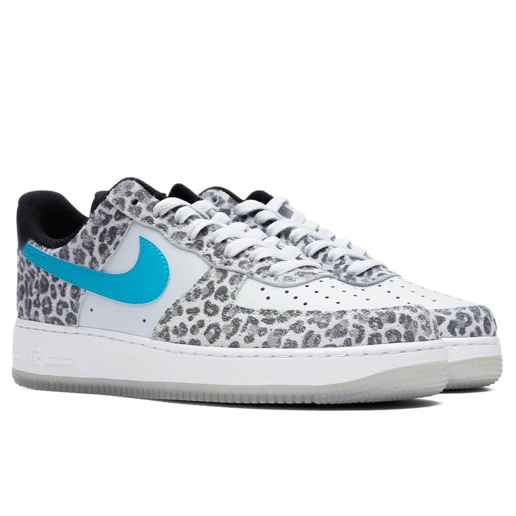 Air Force 1 '07 Premium - Pure Platinum/Light Blue Fury