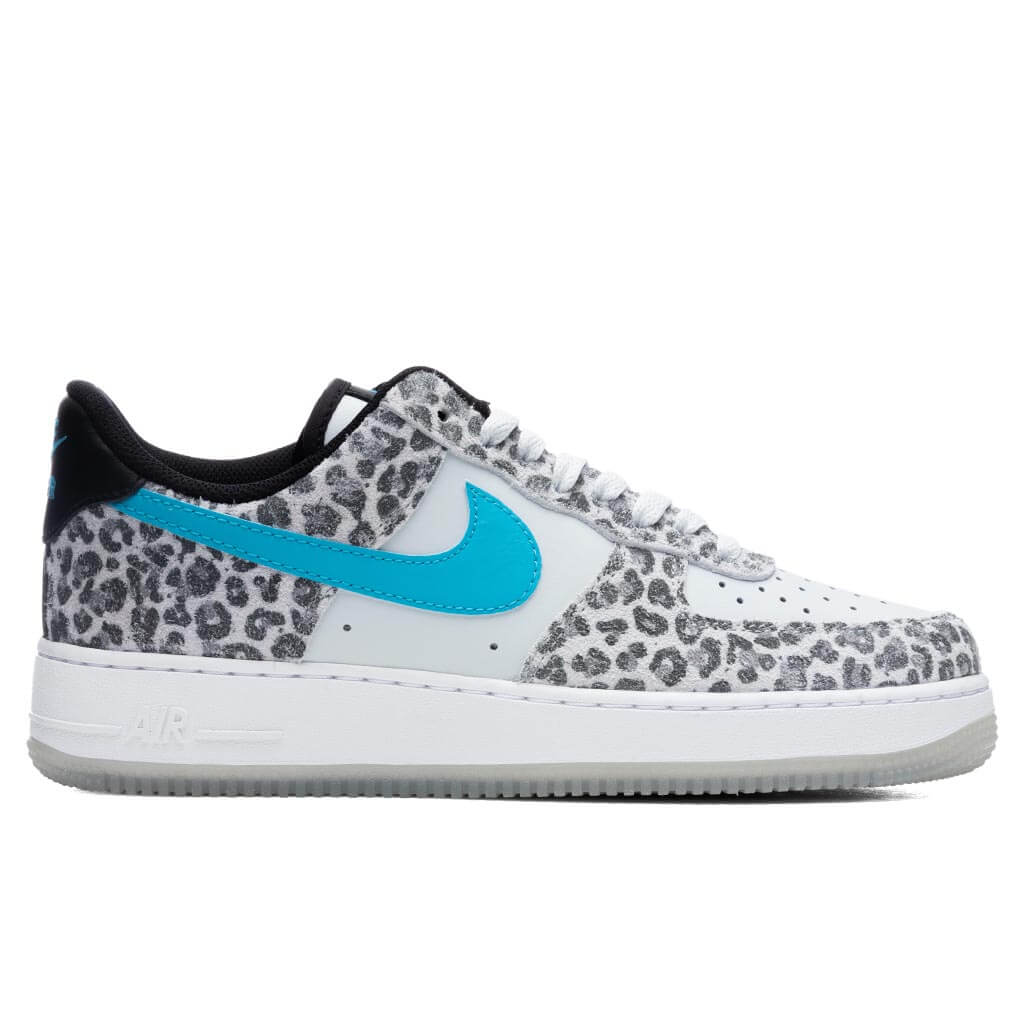 Air Force 1 '07 Premium - Pure Platinum/Light Blue Fury