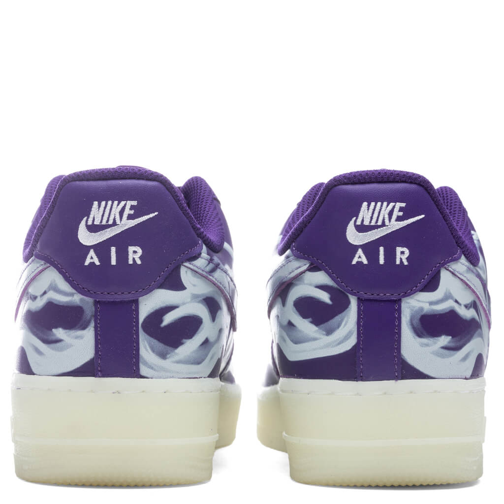 Air Force 1 '07 Skeleton - Court Purple/White