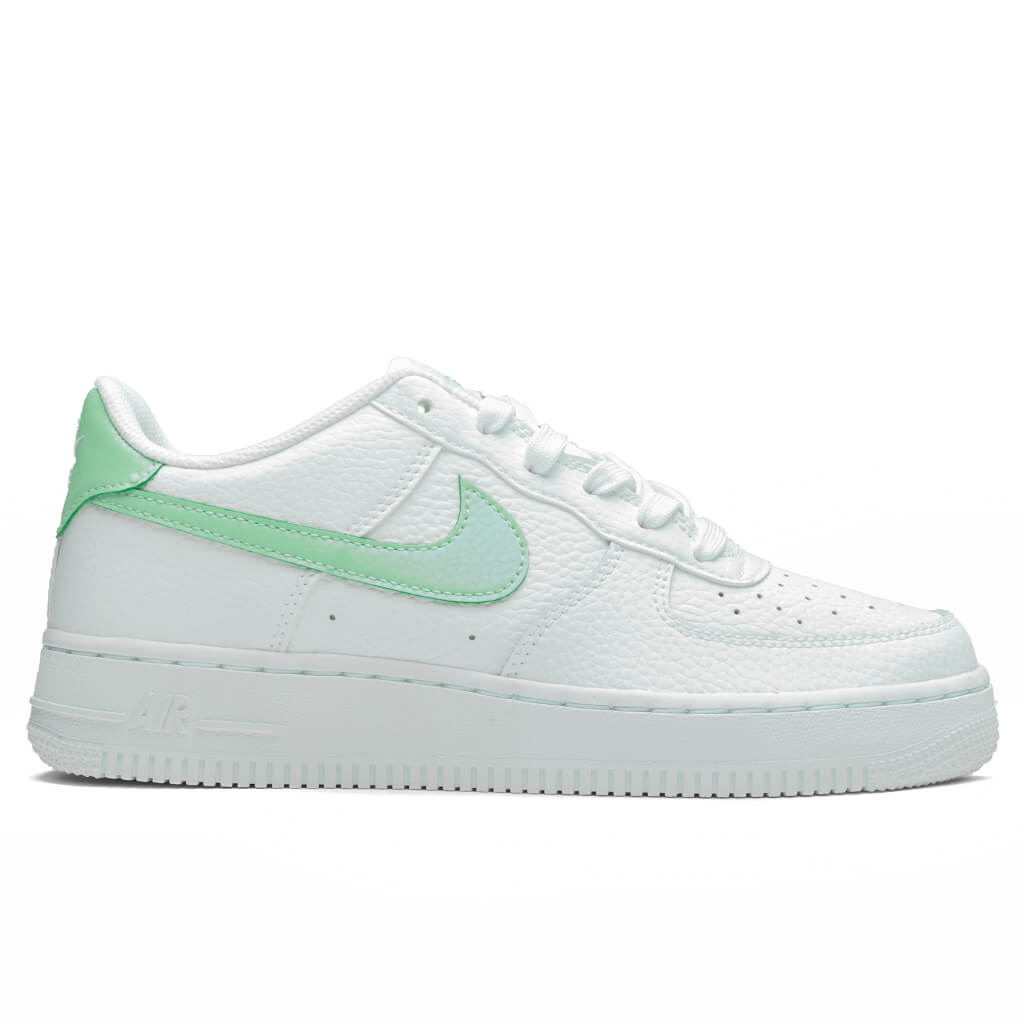 Air Force 1 (GS) - White/Mint Foam