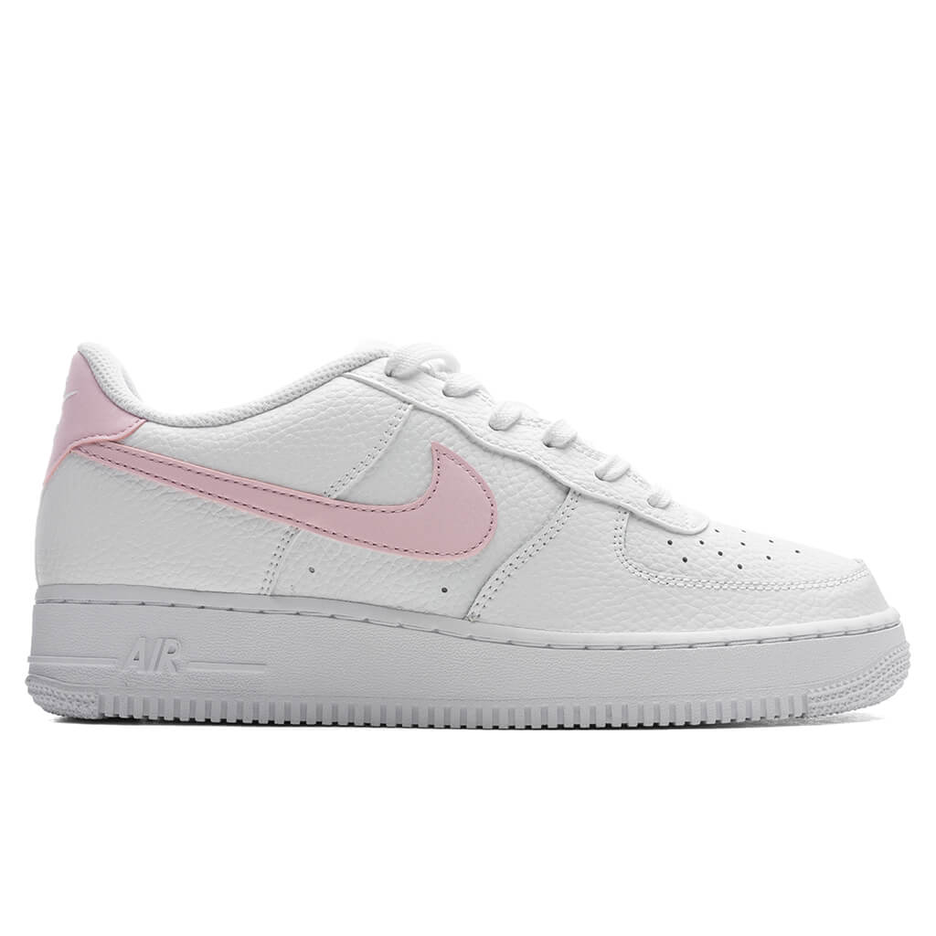 Air Force 1 (GS) - White/Pink Foam