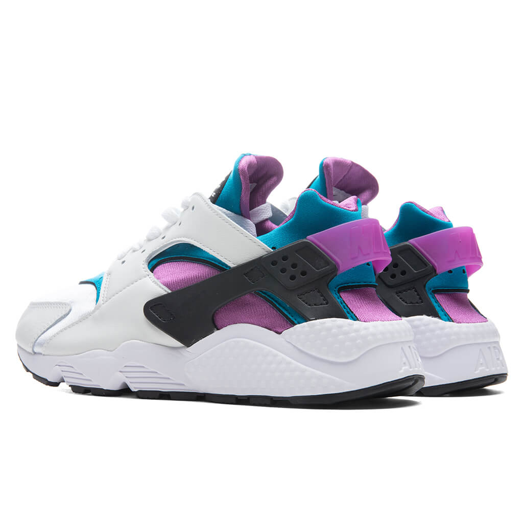 Air Huarache - White/Aquatone/Deep Magenta