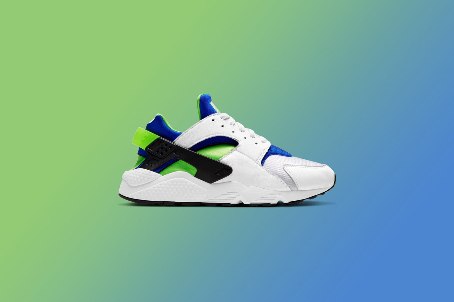 Air Huarache - White/Scream Green