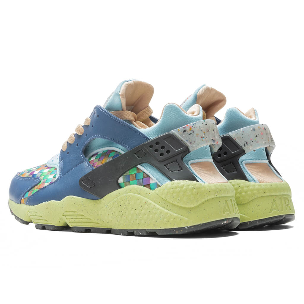 Air Huarache Crater PRM - Mystic Navy/LT Lemon Twist/Worn Blue