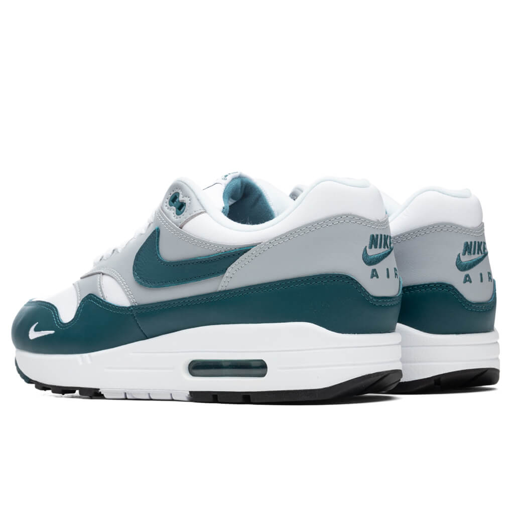 Air Max 1 LV8 - White/Dark Teal Green