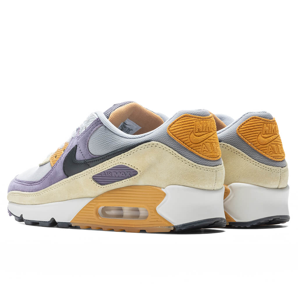 Air Max 90 - Court Purple/Black/Lemon Drop/Wolf Grey