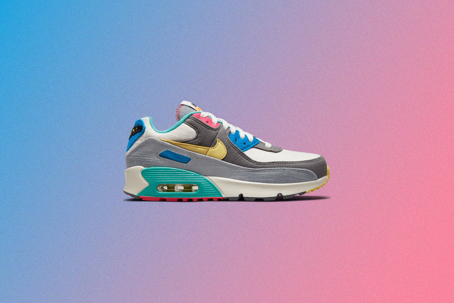 Air Max 90 LTR (GS) - Phantom/Iron Grey/Rush Pink