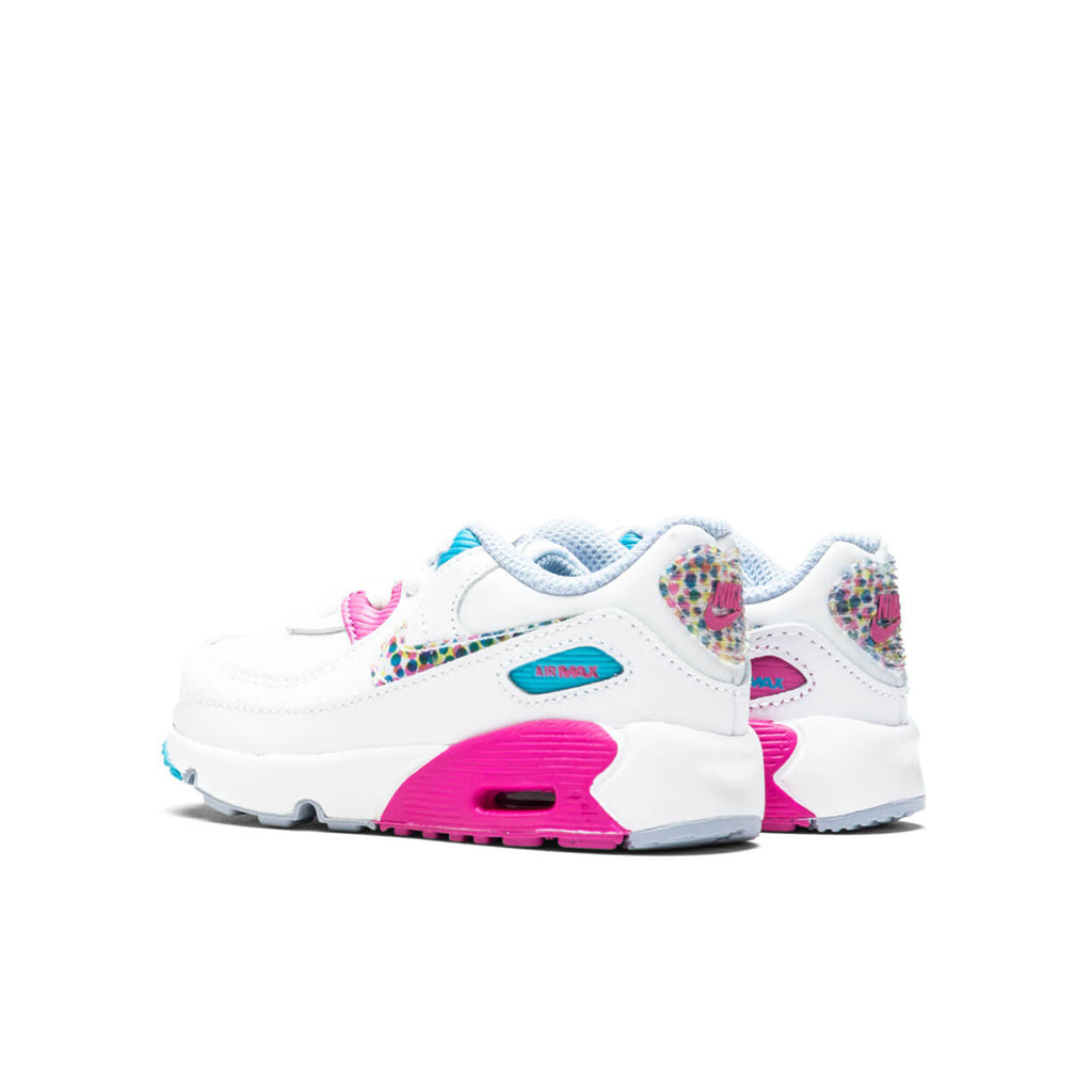 Air Max 90 LTR SE (TD) - White/Multi/Active Fuchsia