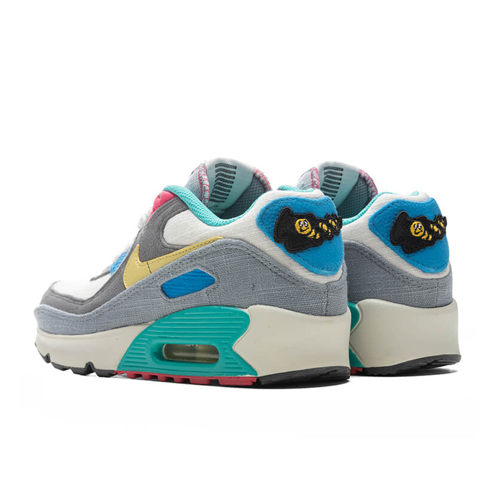 Air Max 90 LTR (GS) - Phantom/Iron Grey/Rush Pink