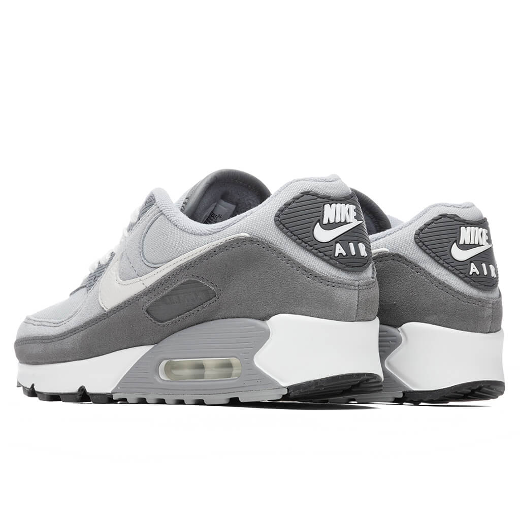 Air Max 90 Premium - Light Smoke Grey/White