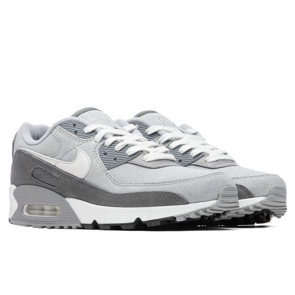 Air Max 90 Premium - Light Smoke Grey/White