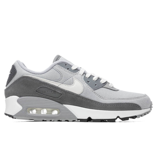 Air Max 90 Premium - Light Smoke Grey/White
