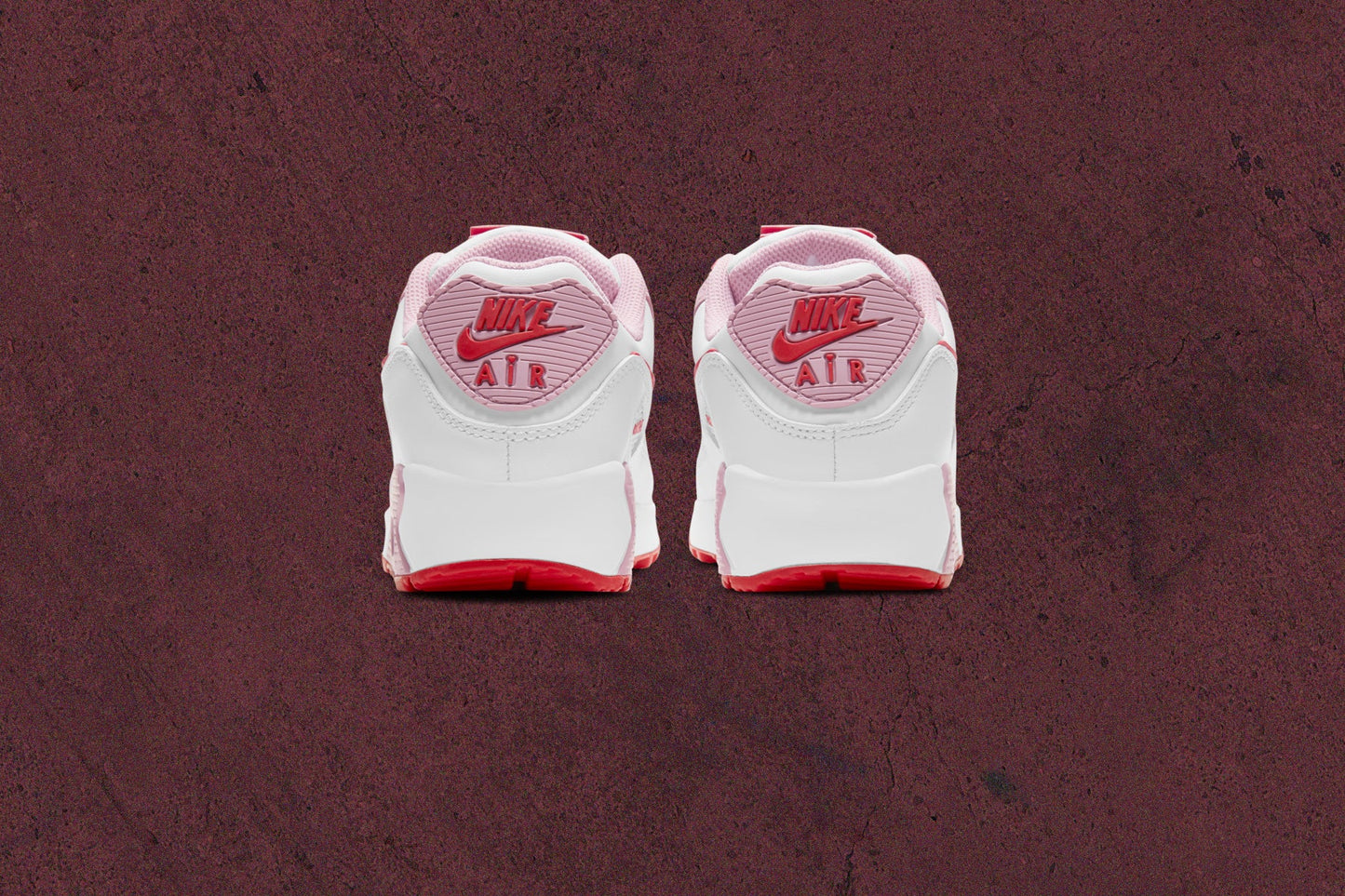 Women's Air Max 90 "V-Day" - White/University Red