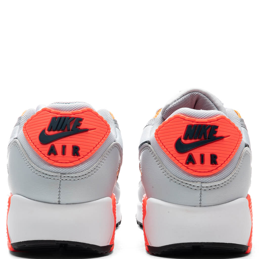 Women's Air Max 90 - Pure Platinum/Armory Navy