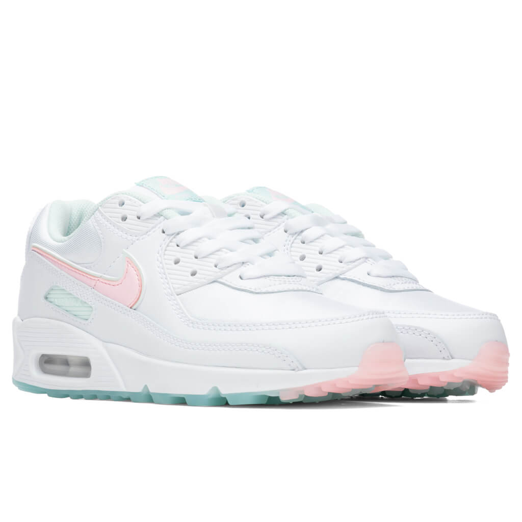 Air Max 90 Women's - White/Arctic Punch/Barely Green