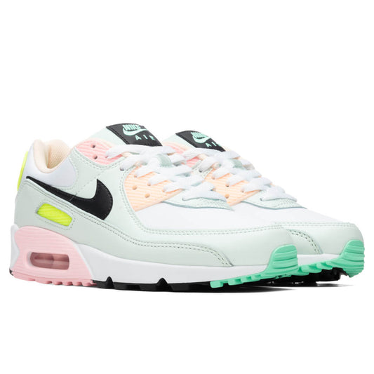 Air Max 90 Women's - White/Black/Volt