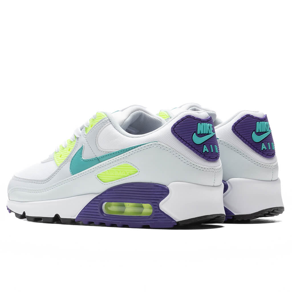 Women's Air Max 90 - White/Washed Teal