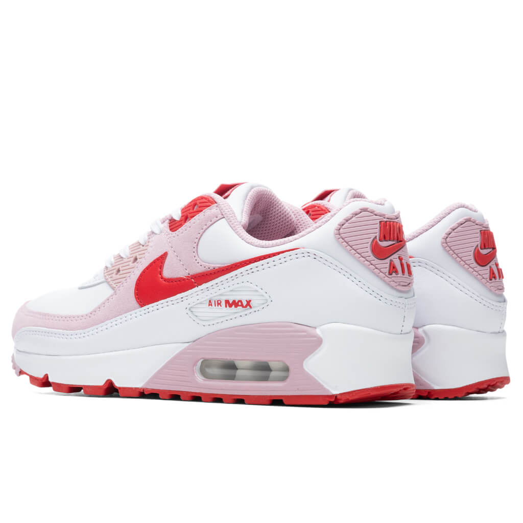 Women's Air Max 90 "V-Day" - White/University Red